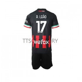 Maillot de Foot AC Milan Rafael Leao 17 Domicile 2022-23 - Enfant